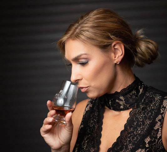 Brooke Smelling Bourbon