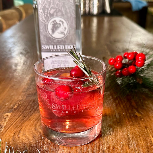 Festive Gin and Tonic with Swilled Dog Gin