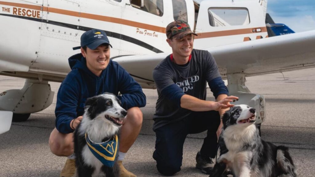 WV PUBLIC BROADCASTING | Pilots to the Rescue Flies 16 Dogs to their F ...