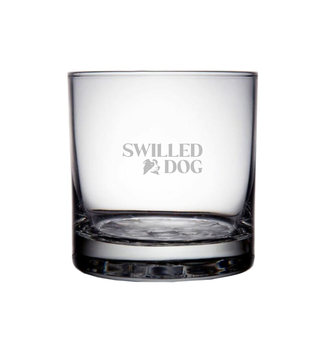 Let's Go Rocks Glass