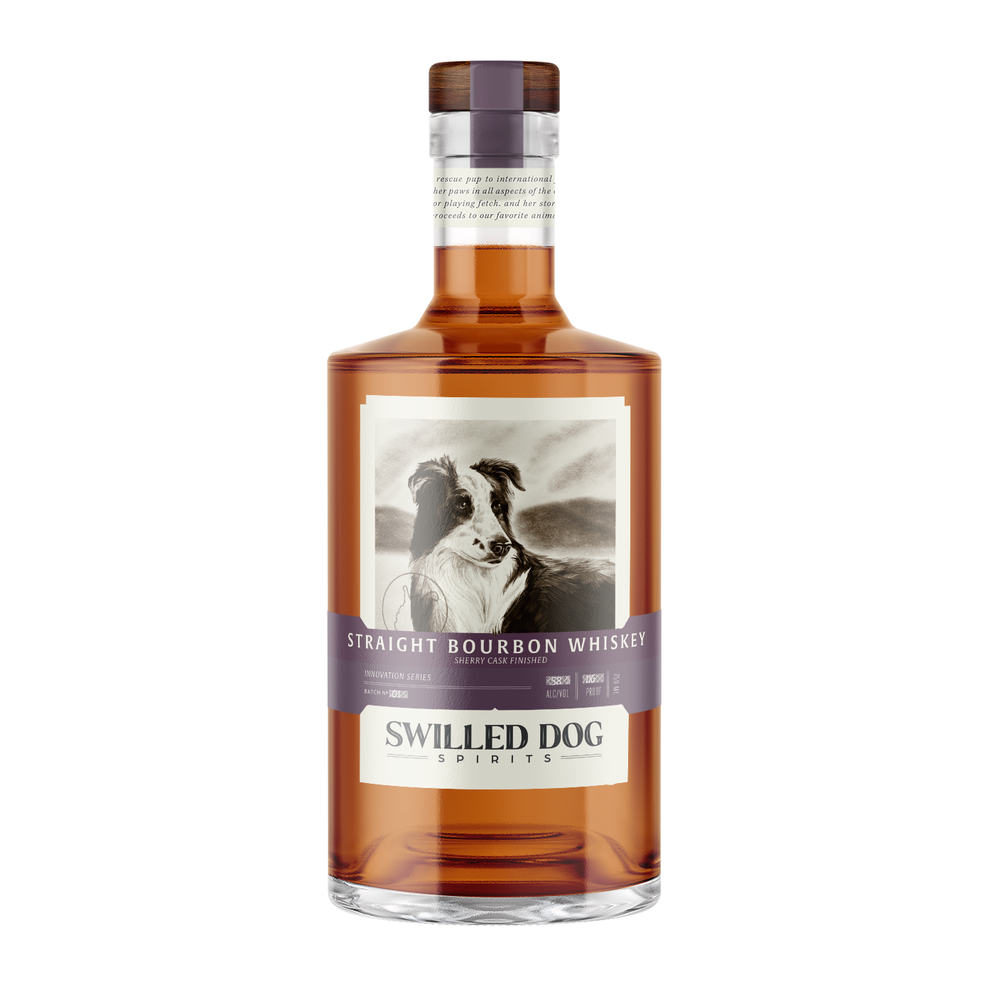 Sherry Cask Finished Bourbon – Swilled Dog
