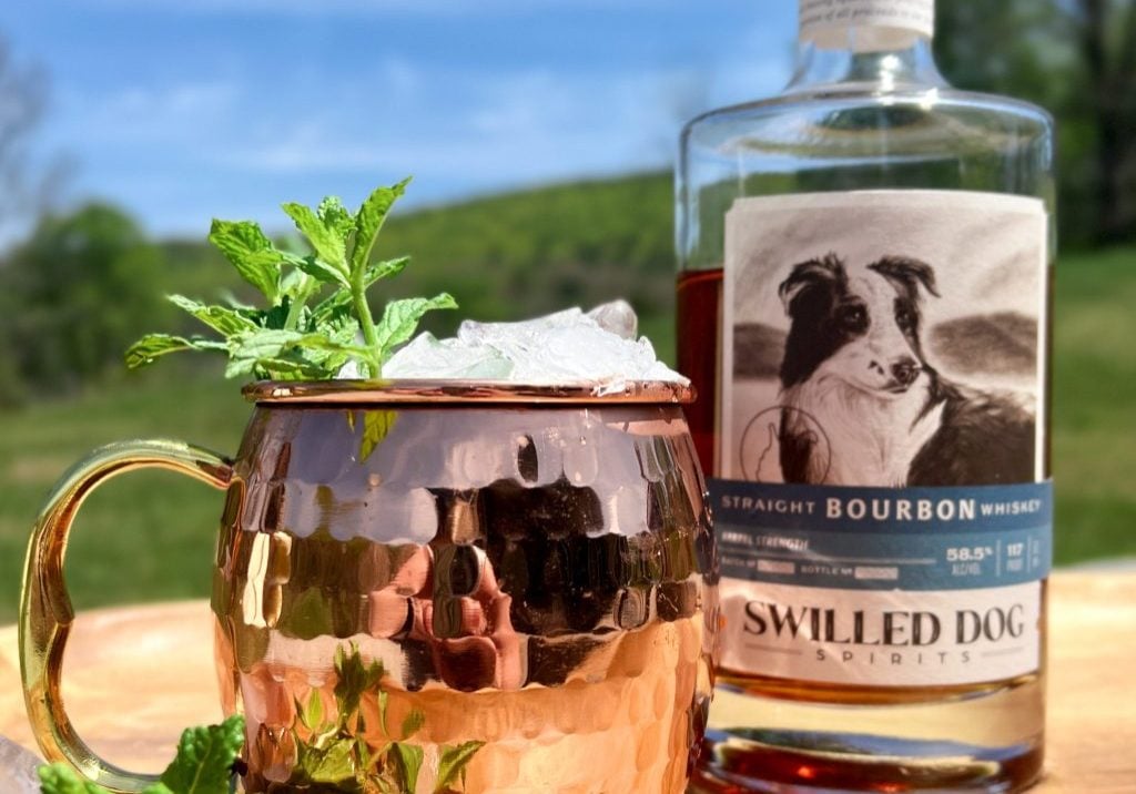 Mint Julep with Swilled Dog